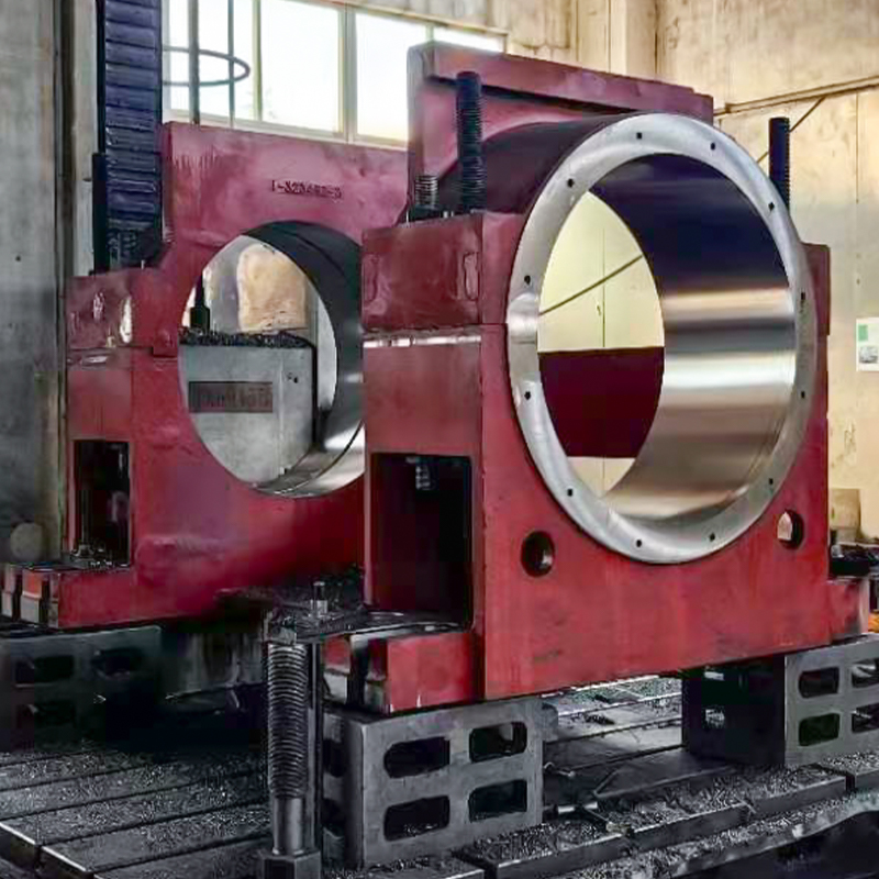 Alloggiamenti dei cuscinetti in acciaio fuso: lavorati con precisione per applicazioni pesanti